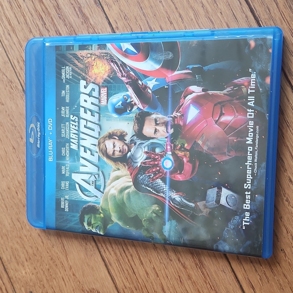 Marvel Avengers Blue-Ray DVD